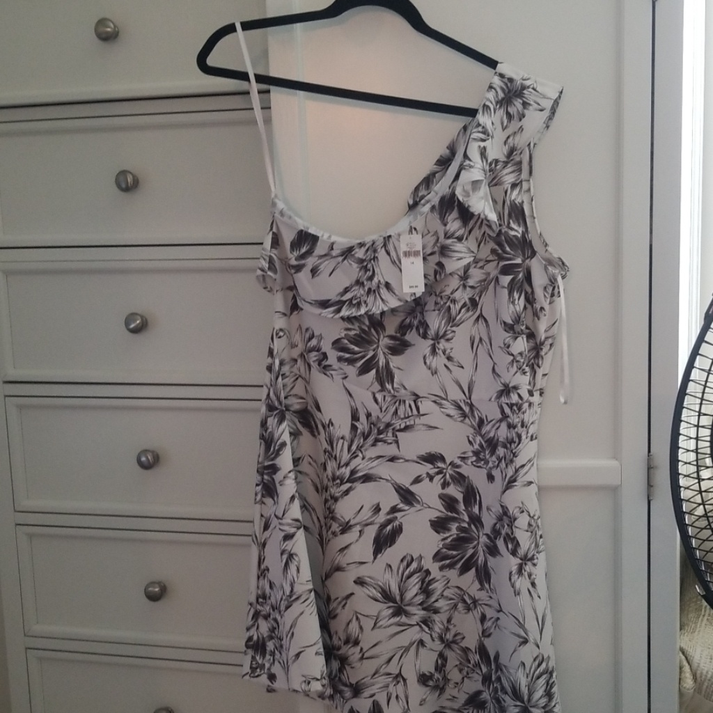 Banana Republic One Shoulder Dress